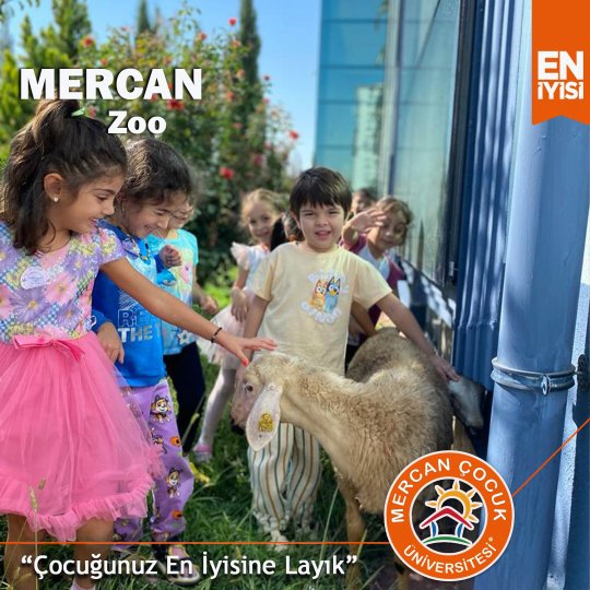 Mercan Zoo - Mercan Hayvanat Bahçesi Mercan Çocuk Üniversitesi Malatya Anaokulu Türkiye’nin en iyi anaokulu.