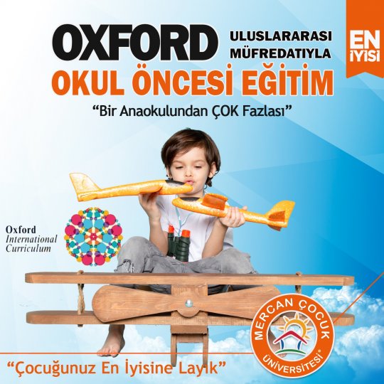 Oxford Early Years İngilizce Eğitim Programı Mercan Çocuk Üniversitesi Malatya Anaokulu Türkiyenin En İyi Anaokulu